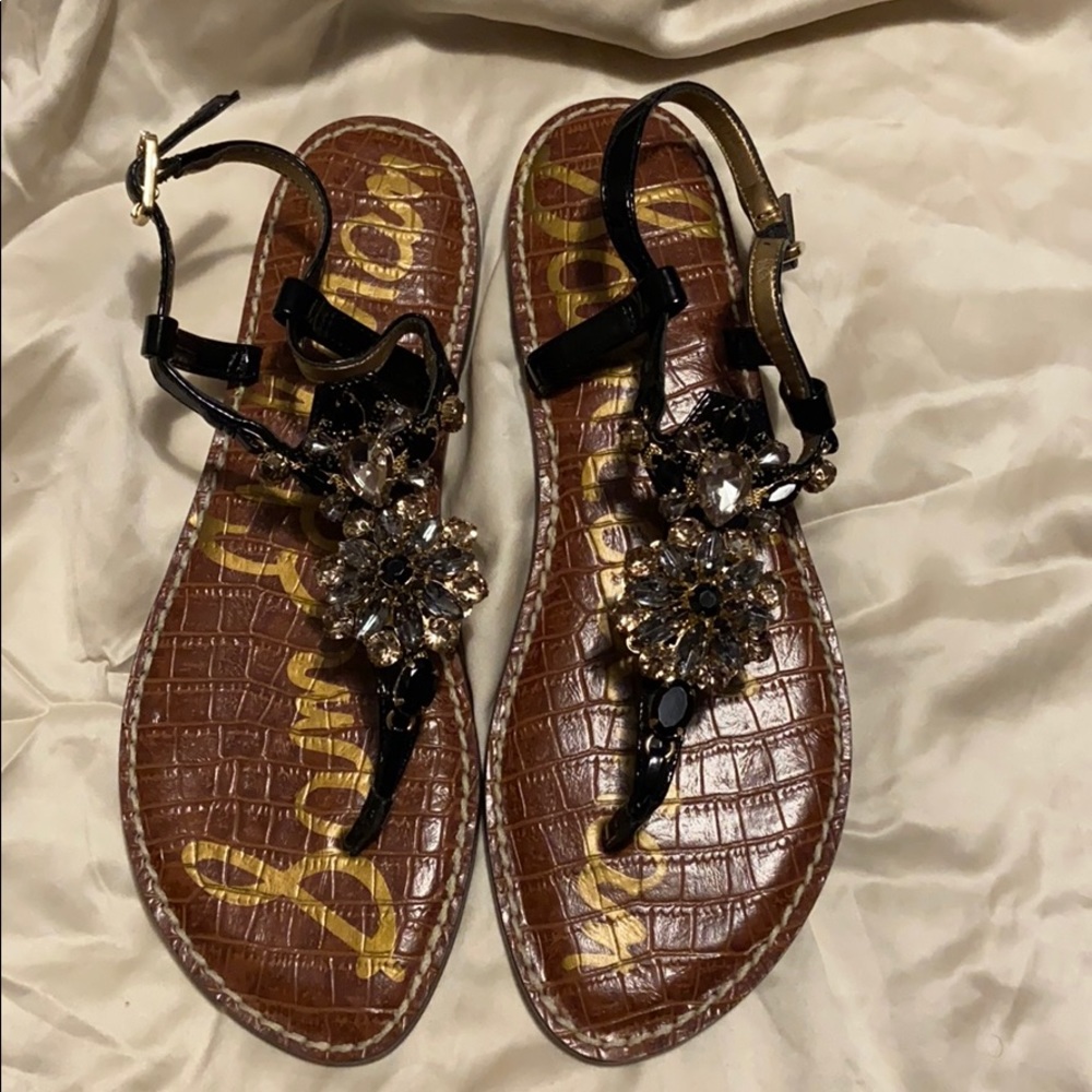 Sam Edelman Grayson Jeweled Embellished Sandals